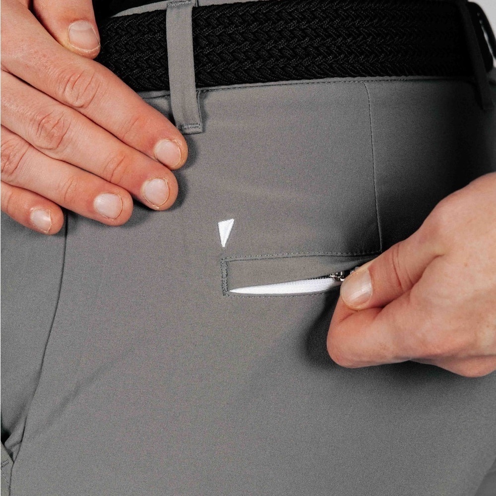 Primo Ash Gray Slim Golf Jogger 30W - Picture 4 of 11